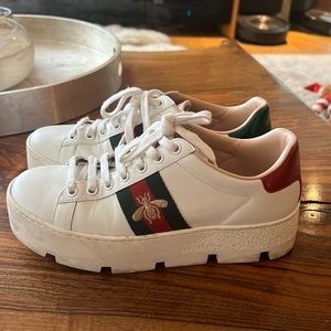 Gucci Platform Sneakers Size 36